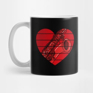 Valentines Saxophone Saxophonist Wedding Musician Mug